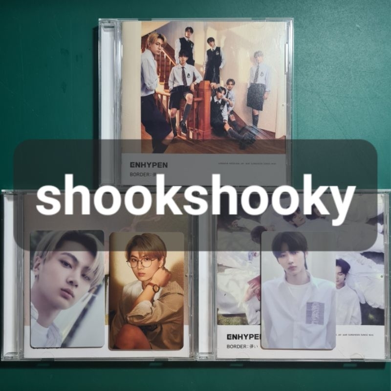 ENHYPEN HAKANAI STANDARD REGULER WEVERSE JAPAN JAY SUNGHOON