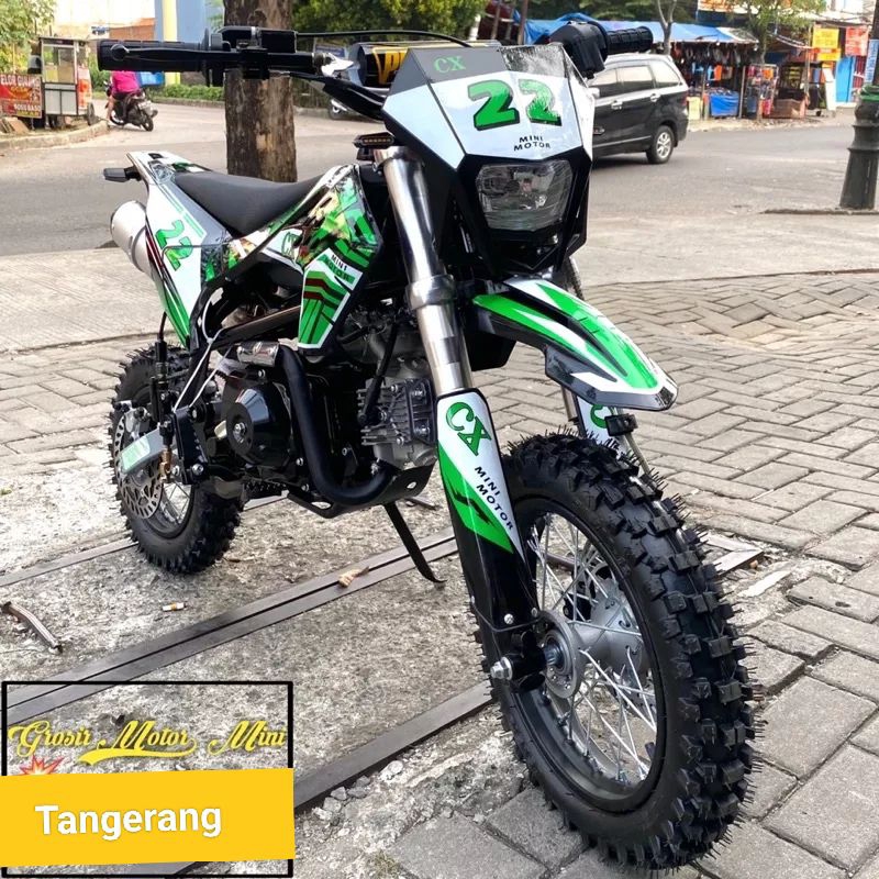 MOTOR MEDIUM TRAIL CX DAN KX 110 CC MESIN 4 TAK FULL MATIC - MOTOR CROSS ANAK