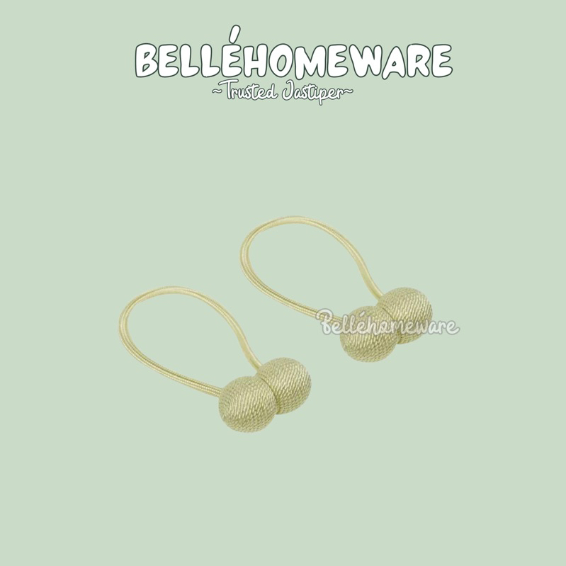 CURTAIN CLIP  INFORMA TALI PENGIKAT GORDEN KREM 1PCS