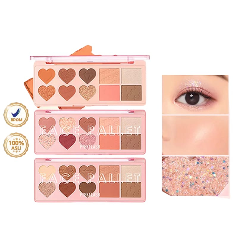 PINKFLASH OhMyLove Multiple Face Palette Eyeshadow Blush