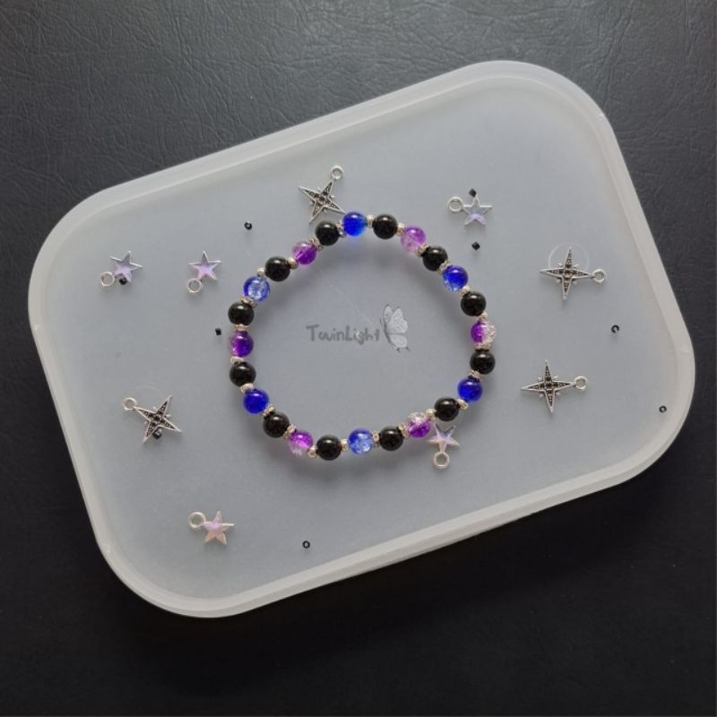 [TwinLight] Handmade Galaxy Premium Bracelet  || Gelang Premium Manik-Manik || Beaded Bracelet || Gelang Anti-Air Anti-Karat