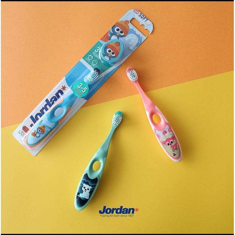 Sikat Gigi Jordan Step 2 / Sikat Gigi Bayi Jordan Step 2 / Jordan Toothbrust Step 2