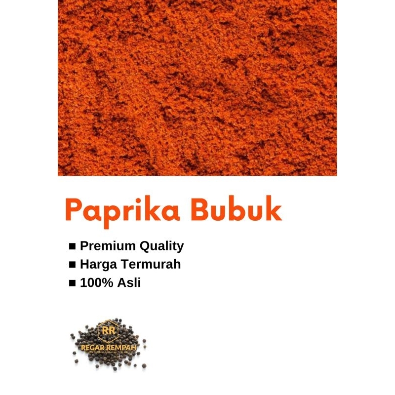 

Paprika Bubuk 250 gram & 500 gram
