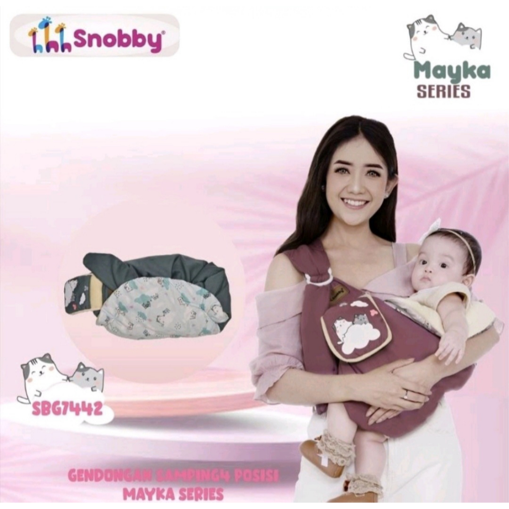 Gendongan Samping Snobby 4 Posisi Mayka Series SBG 7442