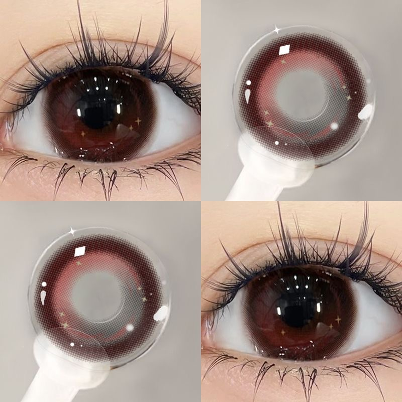 Softlens Big Eyes PARIS Red 14.5MM Lensa Kontak Soflen Soflens Softlense Red