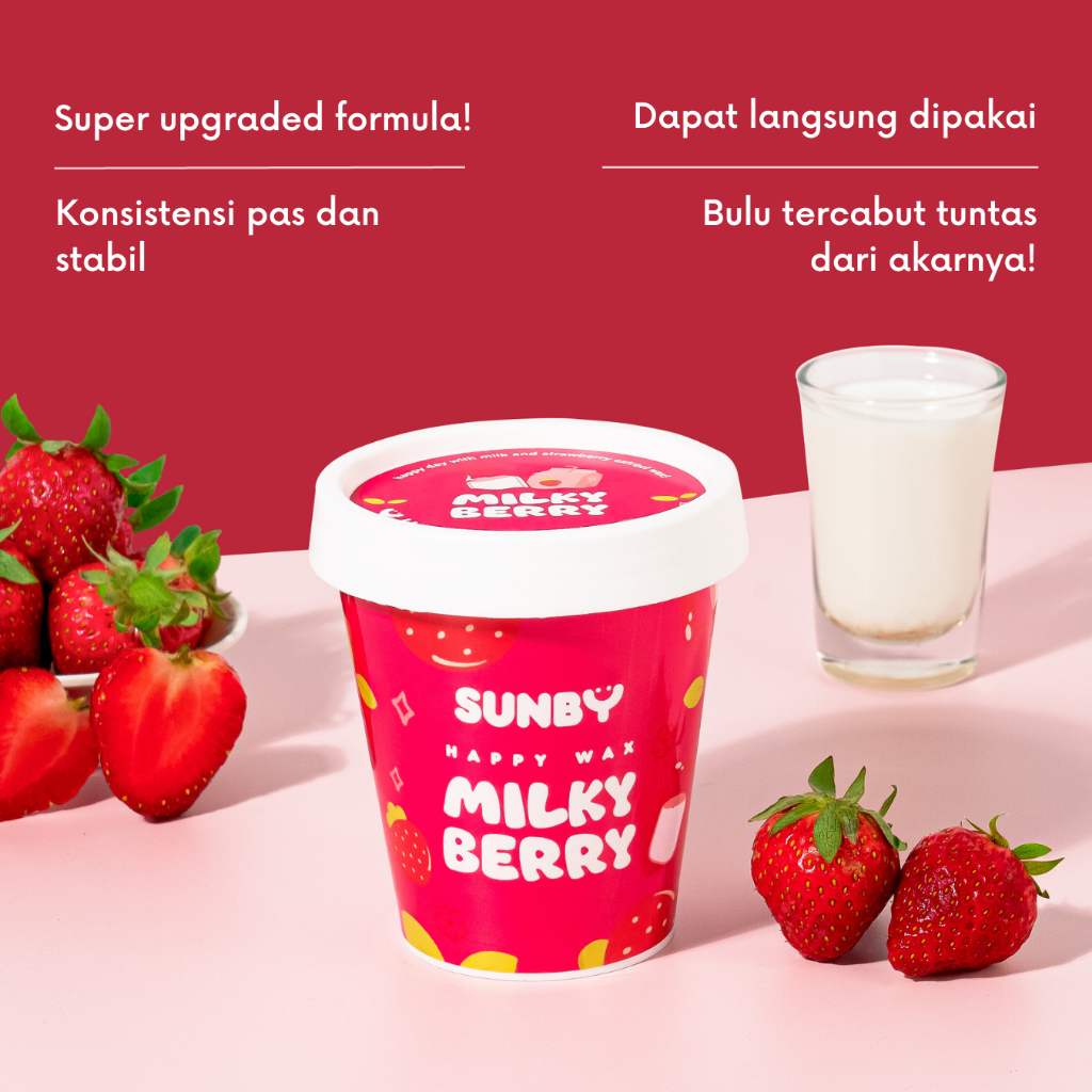 Sugar Waxing Kit Strawberry (Big Size) / Sugar Waxing / Hair Removal / Waxing Kit Strawberry / Waxing natural