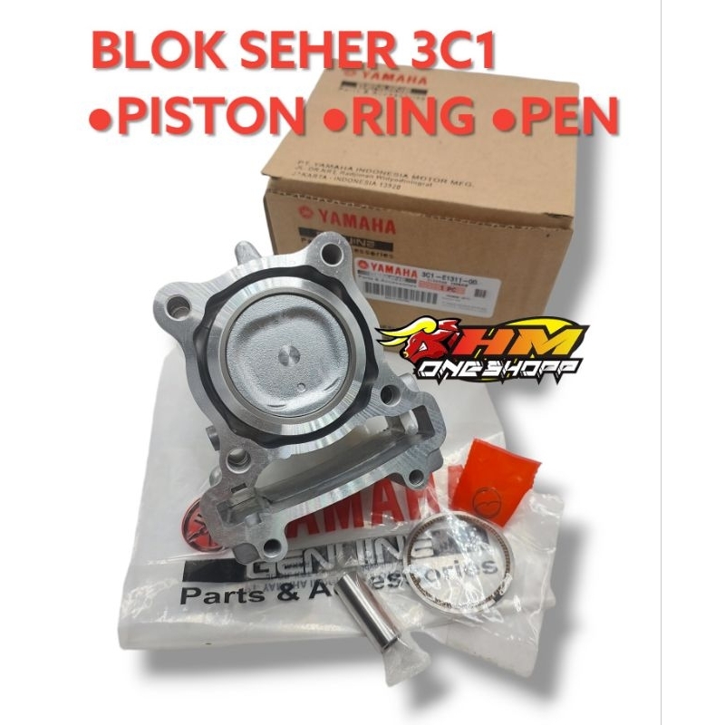 blok seher Vixion old 3C1 - 1PA Yamaha Vixion lama Jupiter MX lengkap piston sil ring dll