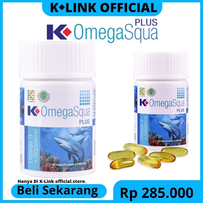 Omegasqua plus k-link ORIGINAL 1000mg l omegasqua