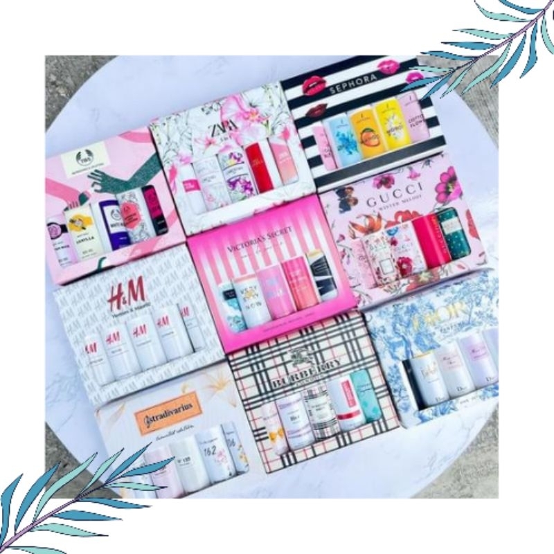 PARFUM BRANDED GIFT SET 1BOX ISI 5