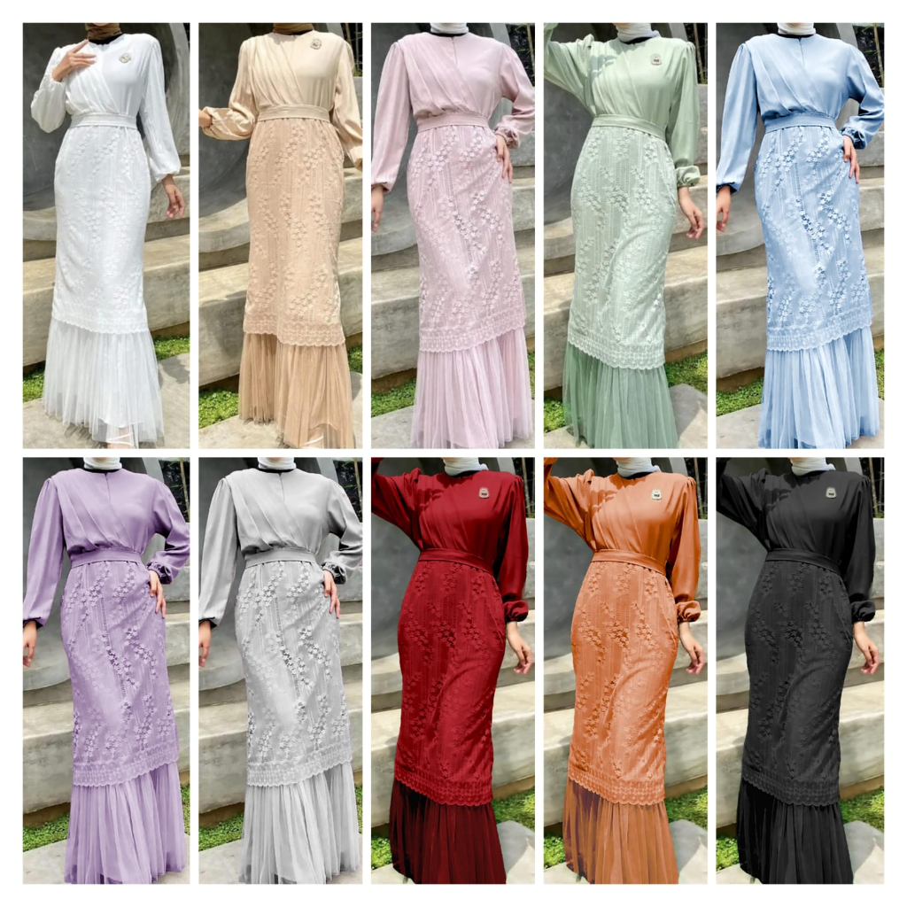 REALPIC MAXY CANTIKA ORCHID MS 3 UKURAN M L XL FASHION PAKAIAN WANITA DRESS GAMIS MAXI BUSUI BAHAN SHAKLIA ADA VIDEO REAL PRODUK