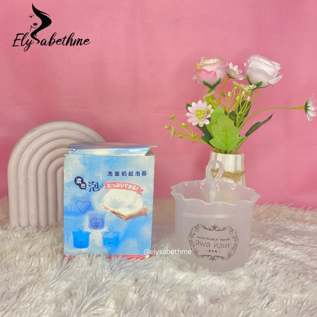 ✿ELYSABETHME✿ Alat/wadah pembuat busa foam lucu Murah cuci muka berbusa melimpang facial wash