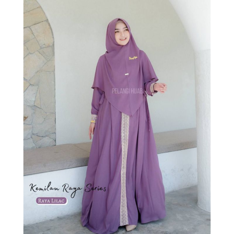 Kemilau raya dress by pelangi hijab gamis muslimah gamis syari