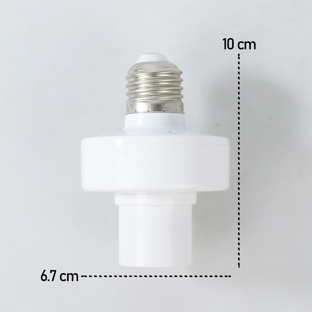 Fitting Lampu Bohlam dengan Remot Kontrol 220V E27 - GNZ68 - White