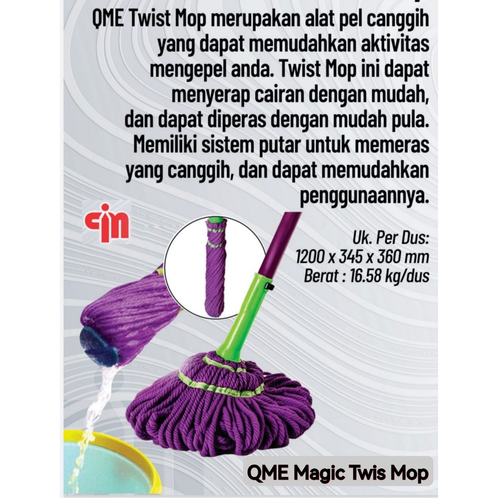 Pel Magic Twis Mop Putar Tarik