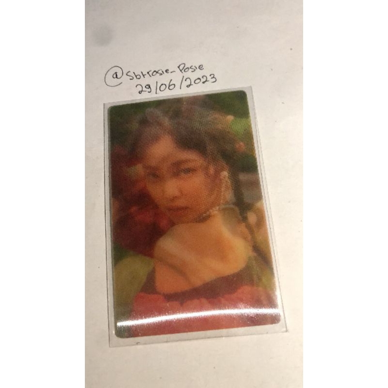 [Booked] PC Jennie Lenticular