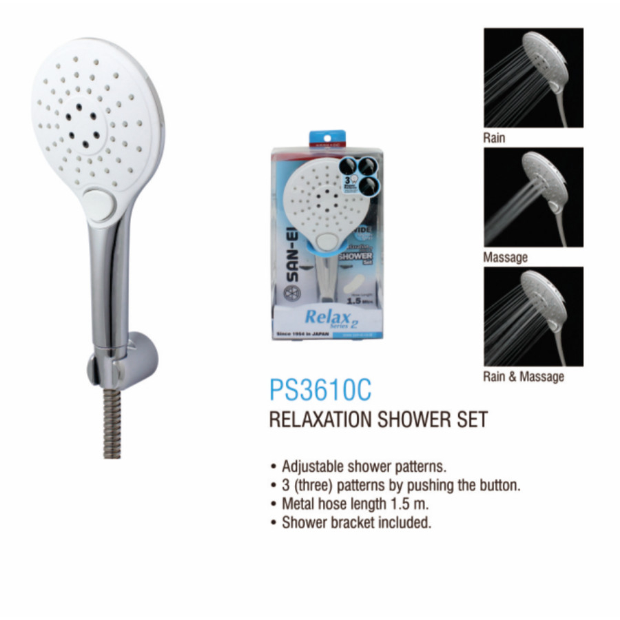 SAN EI PS3610C hand shower minimalis kamar mandi ORIGINAL