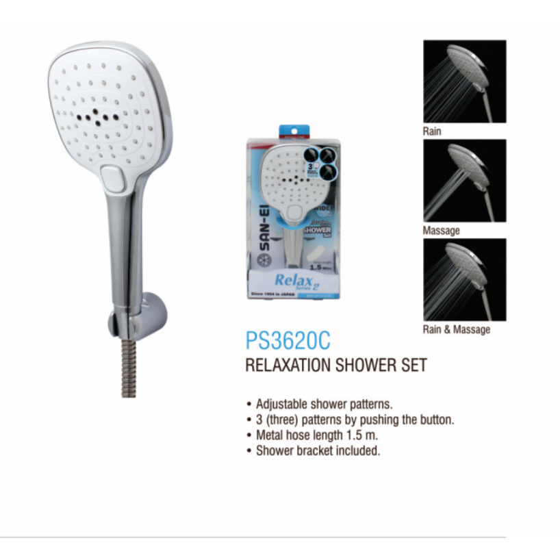 SAN EI PS3620C hand shower minimalis kamar mandi ORIGINAL