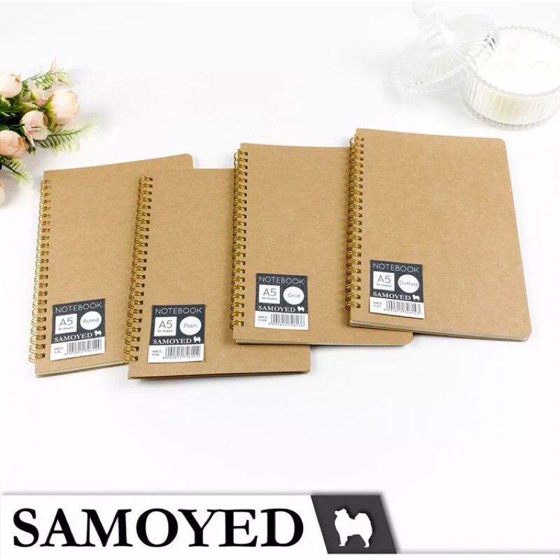 

CATATAN / JURNAL / DIARY / NOTEBOOK COVER COKLAT POLOS ( Plain notes , Ruled notes , Grid notes , Dot notes )