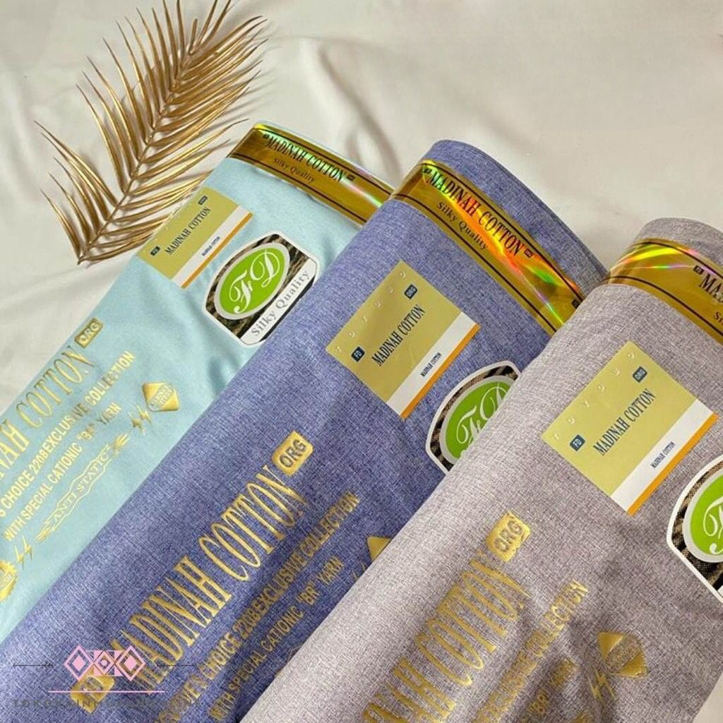 kain Madinah Roll 1 Roll kain katun madinah