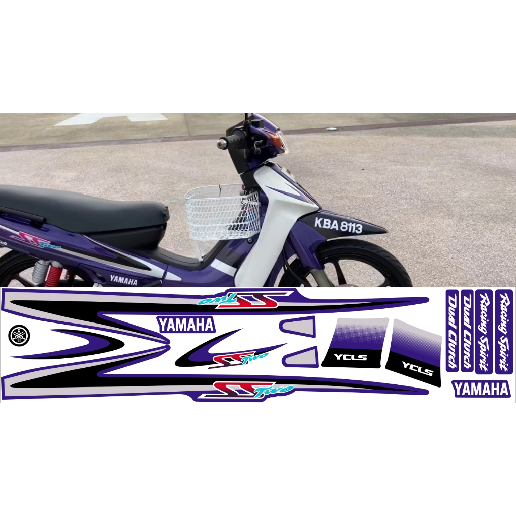 Sticker Stripping F1z R ss two malaysia stiker striping ss two