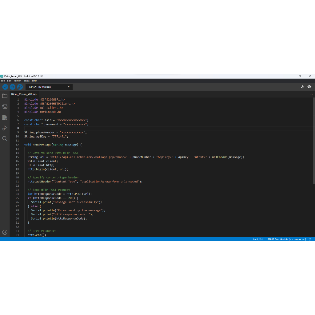Jasa Pemrograman Arduino Coding Arduino IoT ESP8266 ESP32