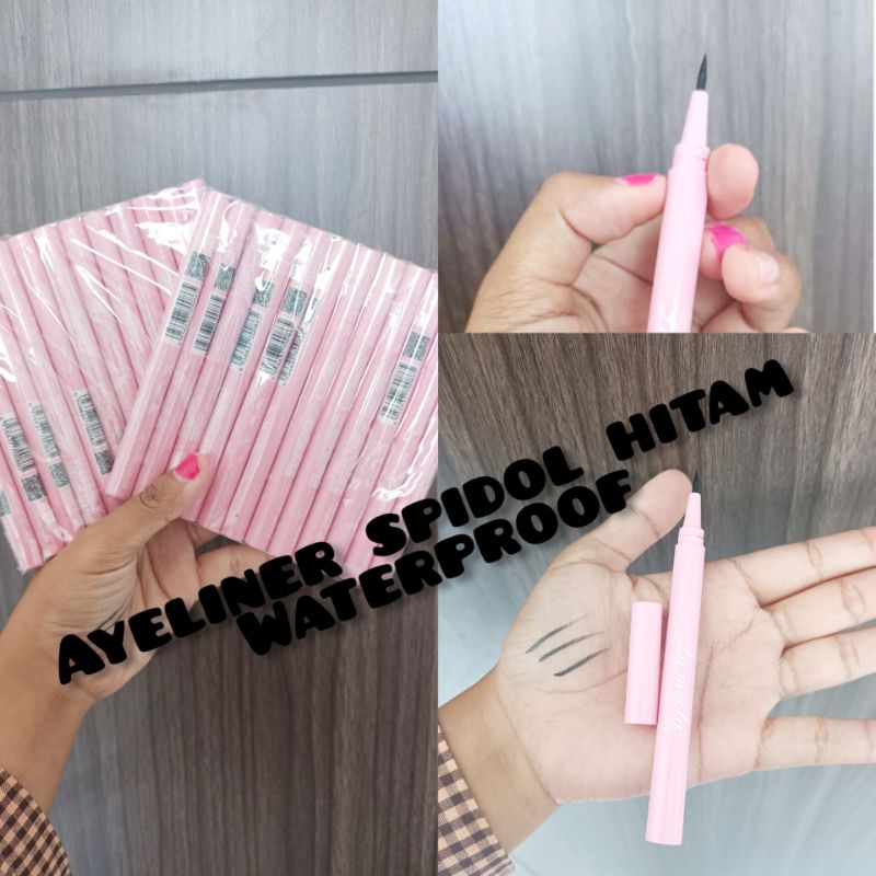 

ayeliner spidol hitam waterproof eceran