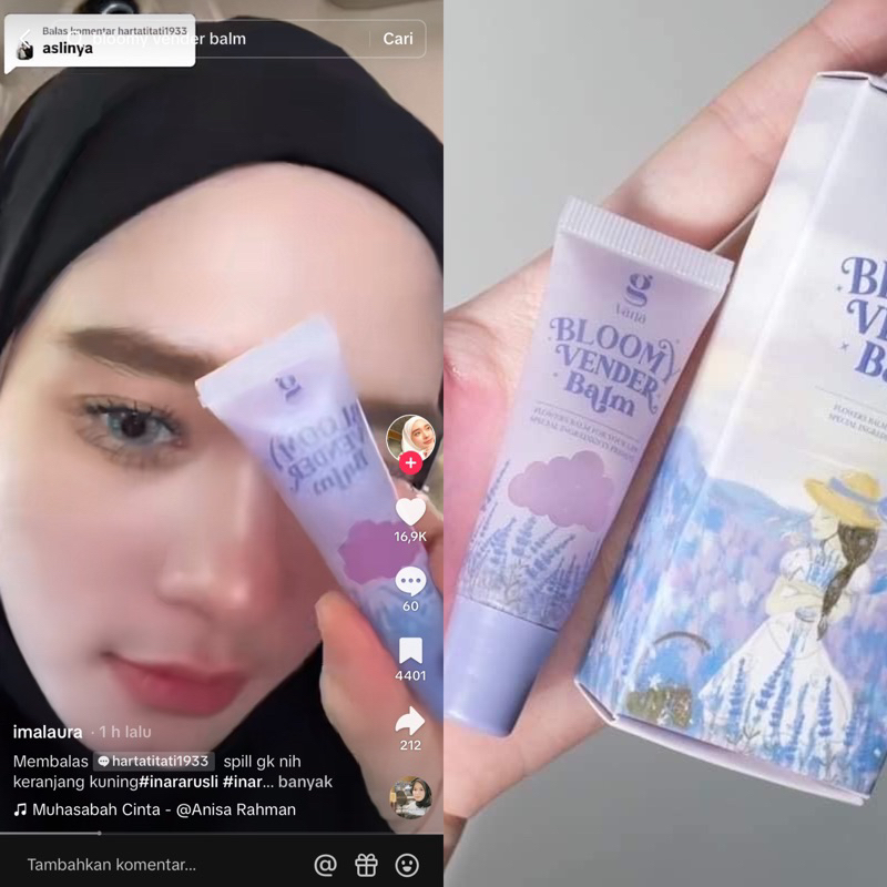 [READY STOCK] BLOOMY VENDER BALM – Lip Serum | Original Thailand