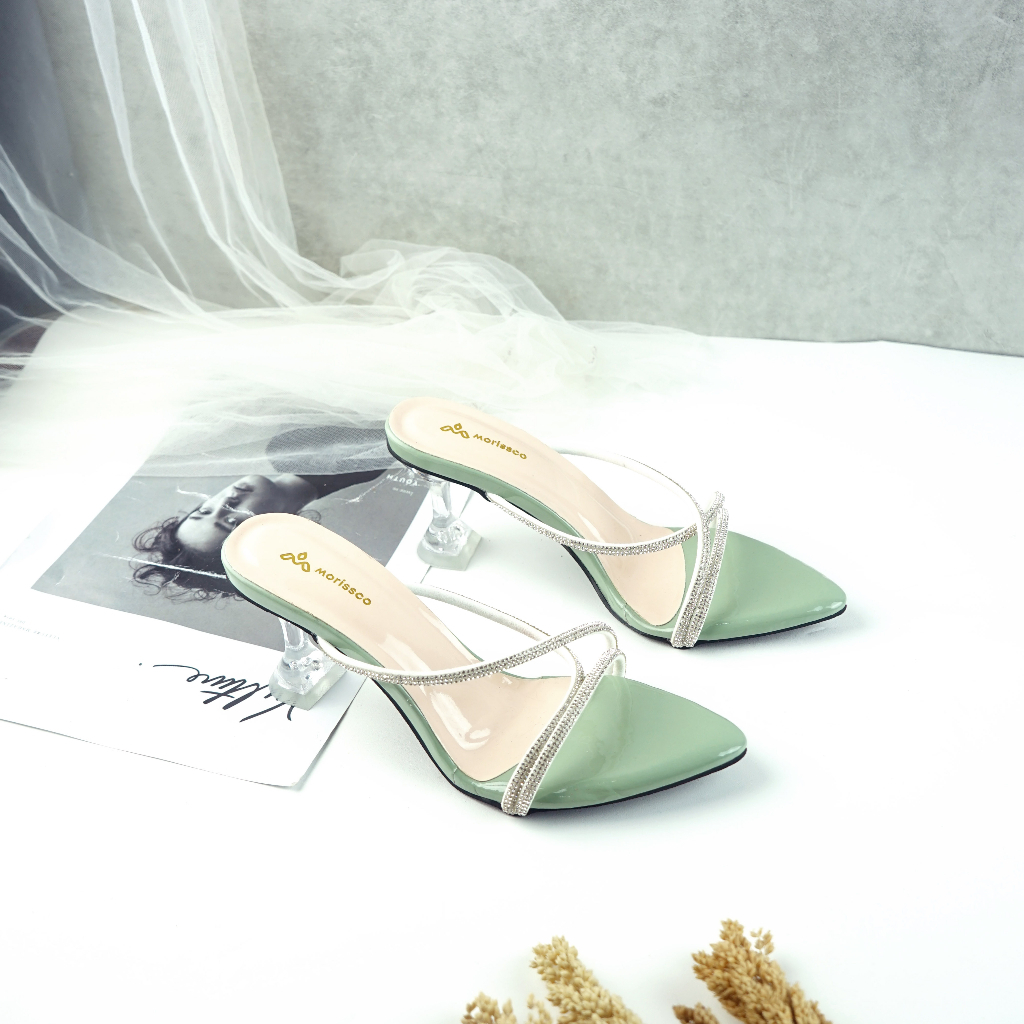 High Heels Wanita Tali Strap Silang B-NB 05