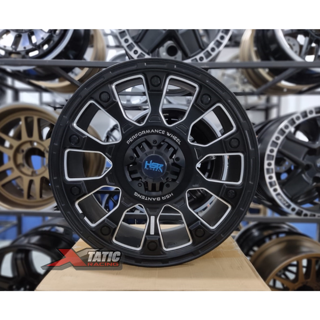 Velg Hsr Banteg Ring 20 Lebar 9 Lubang 6 Velg Mobil Pajero Fortuner Blazer Triton