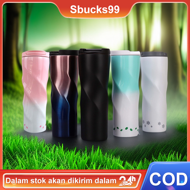 473ML Starbucks Termos Thermos Starbucks Cups Botol Vakum Stainless Tumbler Starbucks tumbler Coffee Cup