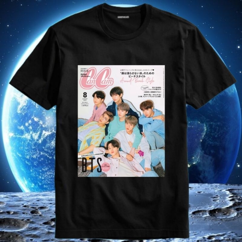 Baju Kaos Tshirt T Shirt Cewek Perempuan Boy Band Bts BTS bts Bang Tan Bangtan Boy Boys Love Yoursel