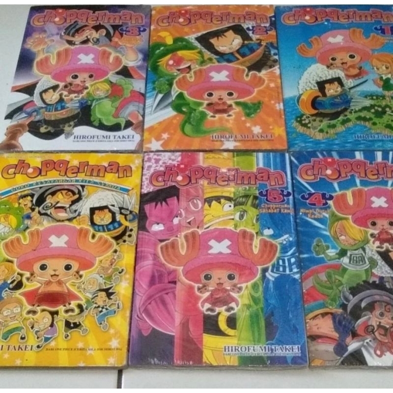 Komik Chopperman set vol 0-5 segel ori