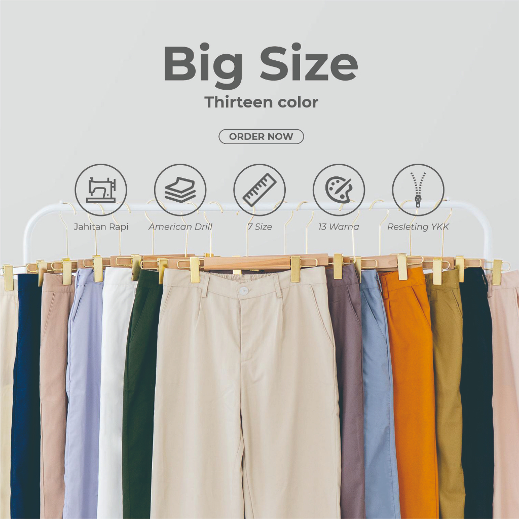 Baggy Pants Jumbo (American Drill) - CALAMBY