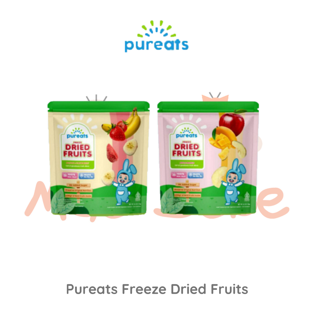 Pureats Freeze Dried Fruits Snack Camilan Buah Kering 15g