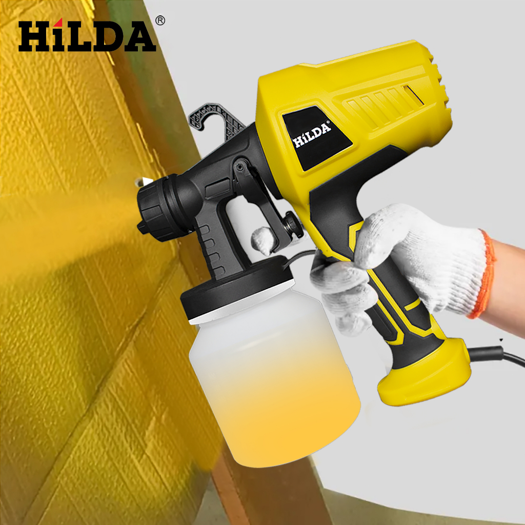 Hilda 800ML Electric Spray Gun 400Watt Paint Mesin Cat Semprot Elektrik semprot Cat Alat Semprotan