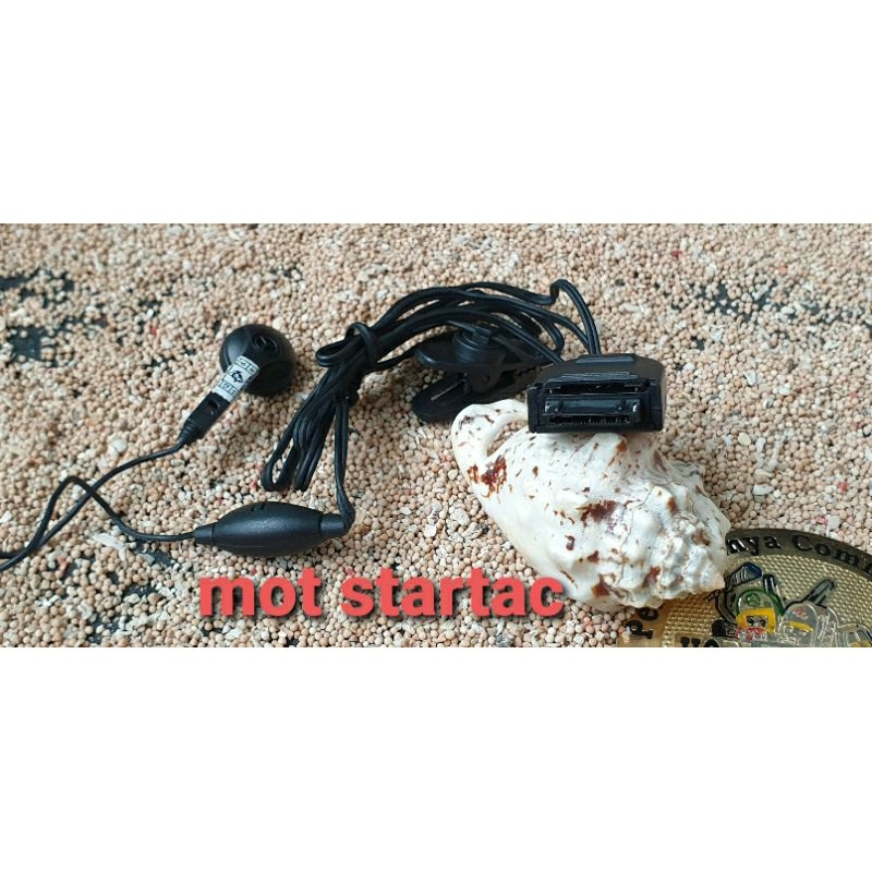 hf headset handsfree earphone motorola startac startec