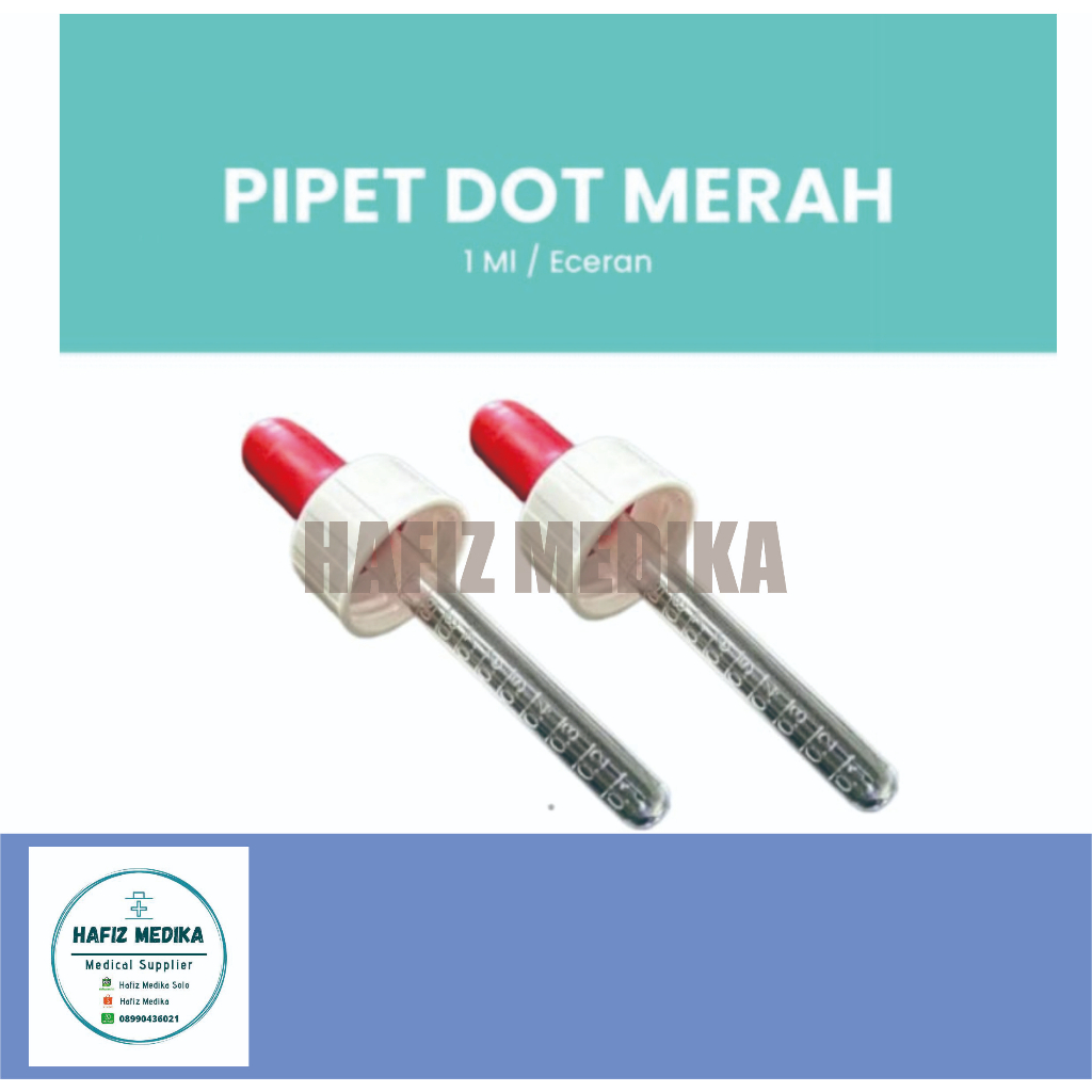 Pipet Drop Pipet obat Bayi