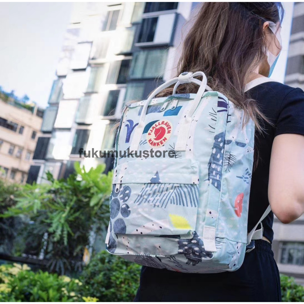 SALE Tas Ransel MEDIUM K4n Ken Model Graphic 16 L Edition / Backpack Wanita Sekolah