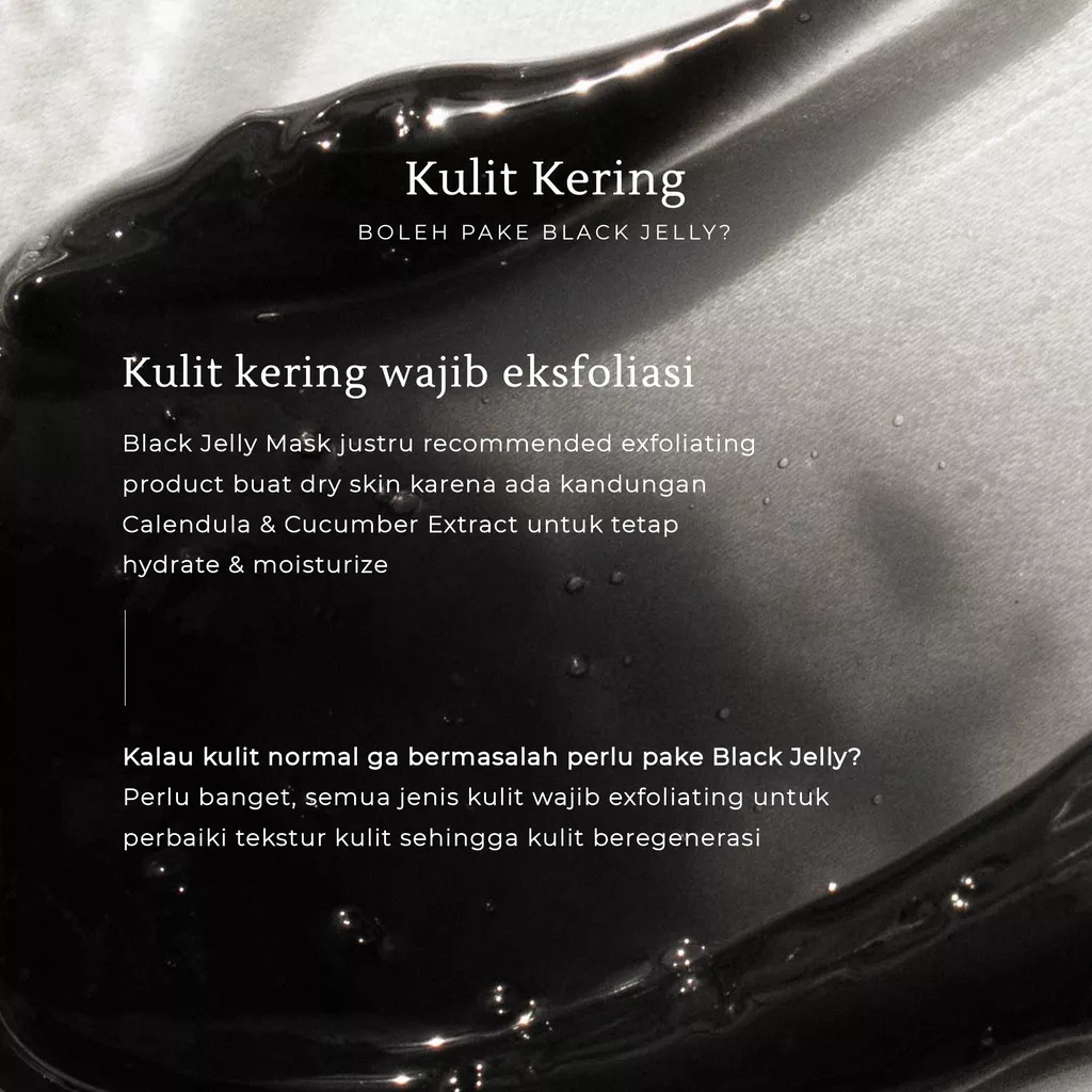 EILEEN GRACE Moisturize Brightening Rose Deep Cleansing Exfoliating Black Jelly Mask - Masker Wajah