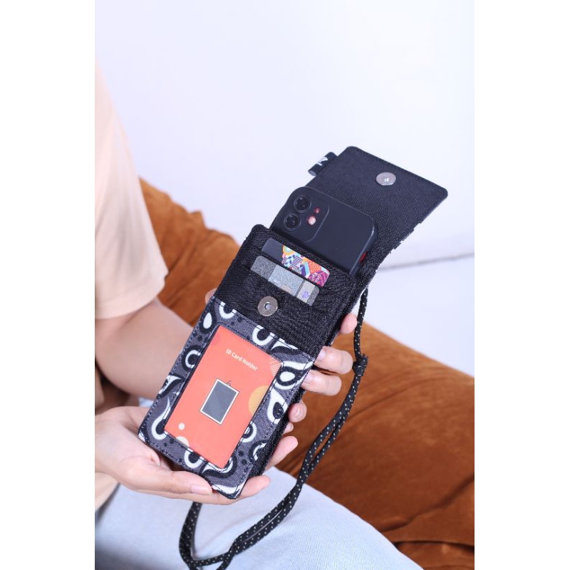 Dompet hp dompet phone Arn wallet card holder name-tag