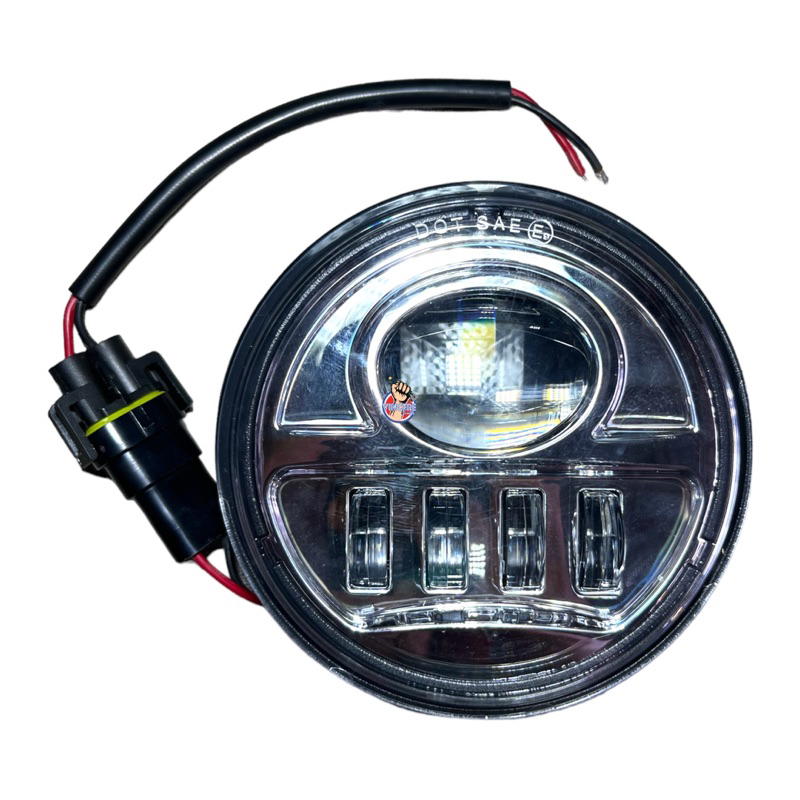 Headlamp Lampu Depan Daymaker Vespa Super Bulat 66 73 Primavera