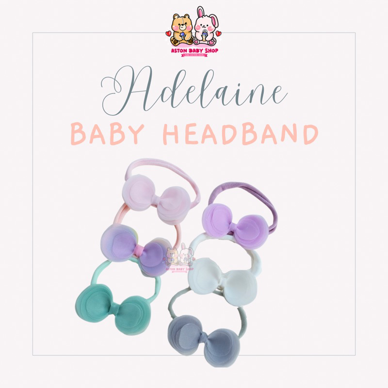 Adelaine Baby Headband RGK113 Bando Bayi Headband Bayi Pita Bayi