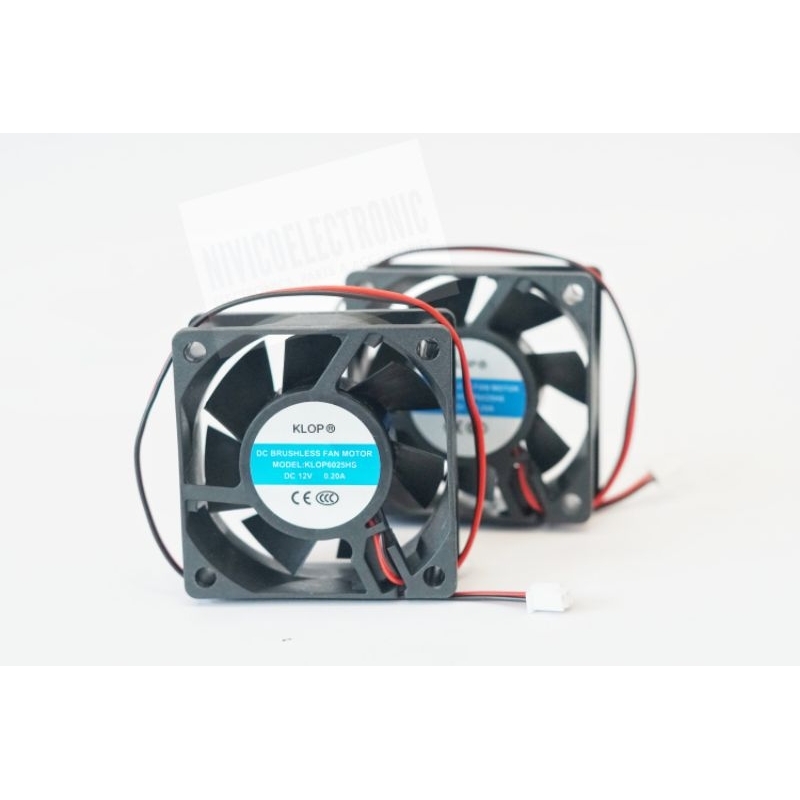 Cooling Fan Brushless Fan DC 6x6 Motor Kipas