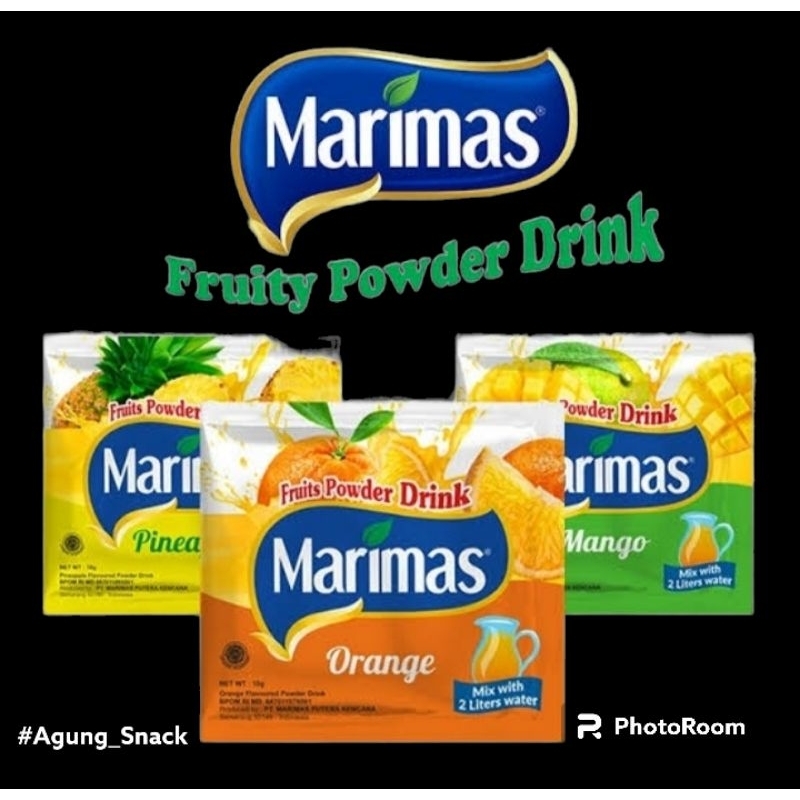 

Marimas Minuman Serbuk Instant | Varian Rasa | 1 Renceng Isi 10 Bungkus