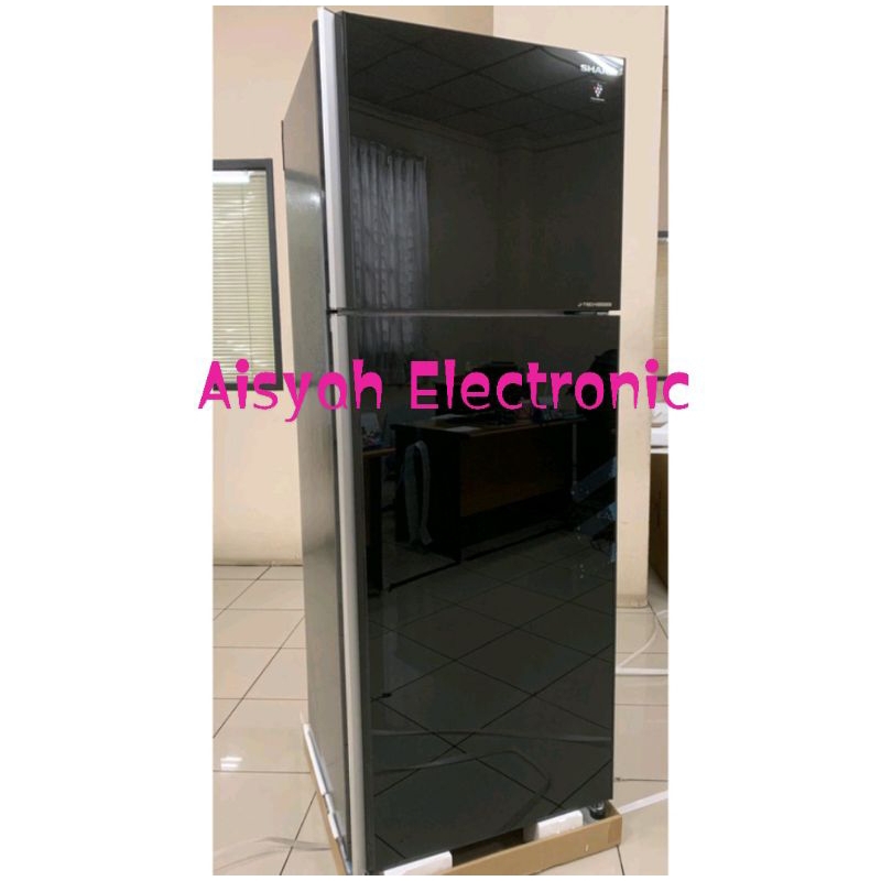 KULKAS SHARP SJ-IG571PG-BK INVERTER GARANSI 10 TAHUN