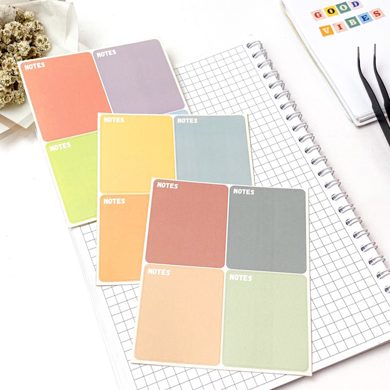 

stiker notes polos bujo jurnal