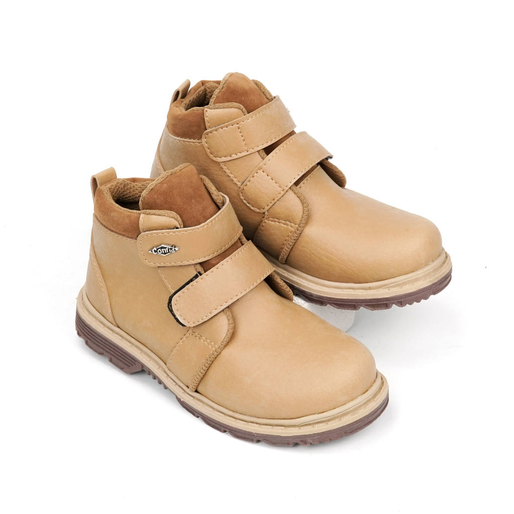 Sepatu Boots Kulit Anak - Aslan