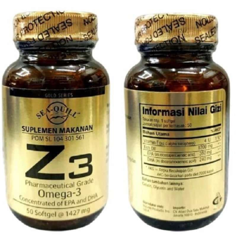 Sea Quill Z3 Omega 3 50 S / Suplemen Makanan