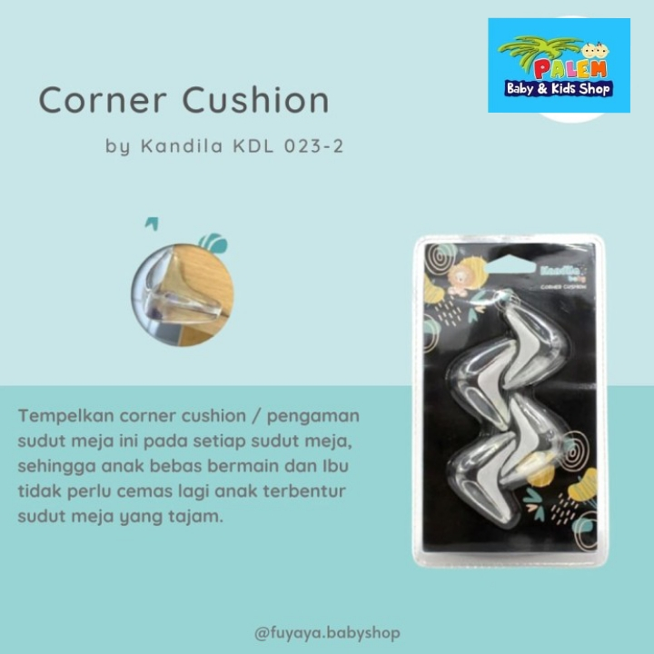 Kandila KDL023-2 Corner Cushion Protector / Pelindung Sudut Siku Meja