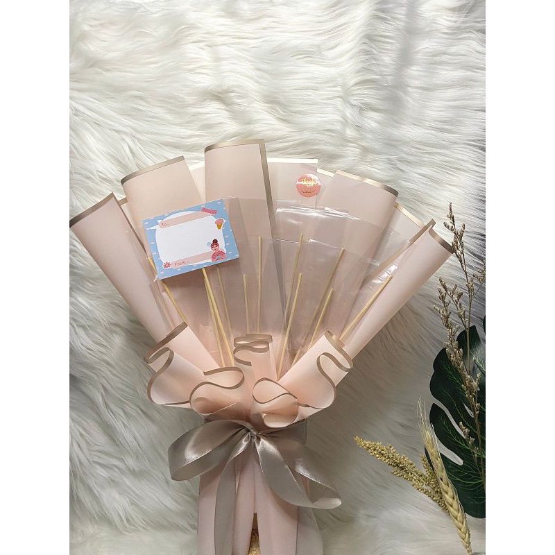 BUKET UANG KOSONG | ISI 5 LEMBAR {FREE KARTU UCAPAN} FOR WISUDA,ULTAH DAN HARI ISTIMEWA